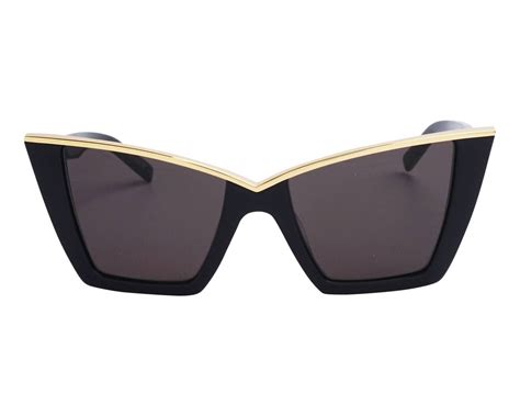 ysl sl 570|Saint Laurent SL 570 54 Black & Black Sunglasses.